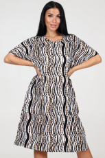 Изображение товара «Женское платье из кулирки «3483пл-118-3» арт 79903» из магазина «Ивановский-Текстиль.РФ»