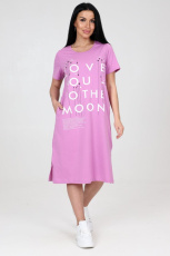 Изображение товара «Женская туника из кулирки «2026т-114» арт 79947» из магазина «Ивановский-Текстиль.РФ»