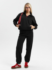 Изображение товара «Женский костюм (джемпер+брюки) из еврофлиса «Лазурит [черный]» арт 85826» из магазина «Ивановский-Текстиль.РФ»