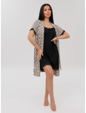 Изображение товара «Женский пеньюар (сорочка+халат) из вискозы «Сор+Х-14 (Вис) (орнамент)» арт 87890» из магазина «Ивановский-Текстиль.РФ»