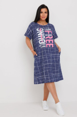 Изображение товара «Женская туника из кулирки «1600» арт 80132» из магазина «Ивановский-Текстиль.РФ»