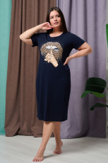 Изображение товара «Женское платье из кулирки «8508» арт 88412» из магазина «Ивановский-Текстиль.РФ»