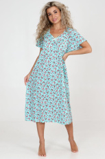 Изображение товара «Посл размер Женская сорочка из кулирки «852» арт 85957» из магазина «Ивановский-Текстиль.РФ»