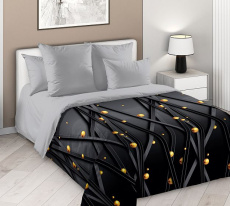 Изображение товара «Постельное бельё из перкаля «Загадка» арт 83950» из магазина «Ивановский-Текстиль.РФ»