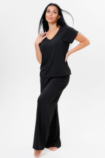 Изображение товара «Женский костюм (футболка+брюки) из трикотажной лапши «2217/1» арт 87819» из магазина «Ивановский-Текстиль.РФ»