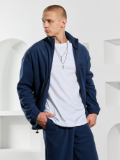 Изображение товара «Мужская толстовка из флиса «Алтай-1 [темно-синий]» арт 86234» из магазина «Ивановский-Текстиль.РФ»