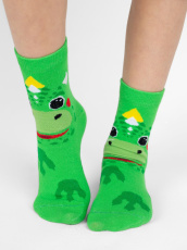 Изображение товара «Набор детских носков (5 пар) «С2163 [зеленый]» арт 74863» из магазина «Ивановский-Текстиль.РФ»