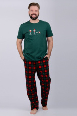Изображение товара «Мужская пижама (с брюками) из кулирки «Дилан» арт 86824» из магазина «Ивановский-Текстиль.РФ»