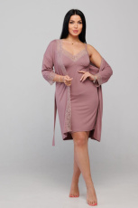 Изображение товара «Женский пеньюар из вискозы «3407пнс04-107» арт 79949» из магазина «Ивановский-Текстиль.РФ»
