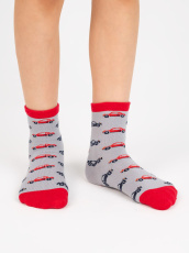 Изображение товара «Набор детских носков (5 пар) «С2113 [красный]» арт 75407» из магазина «Ивановский-Текстиль.РФ»