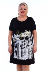 Изображение товара «Женская туника из вискозы «750а» арт 80340» из магазина «Ивановский-Текстиль.РФ»