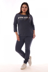 Изображение товара «Женский костюм (футболка+брюки) из кулирки «3318кбр05-113» арт 80312» из магазина «Ивановский-Текстиль.РФ»