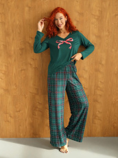 Изображение товара «Женский костюм (футболка+брюки) из бамбука «2240/1» арт 86629» из магазина «Ивановский-Текстиль.РФ»