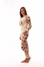 Изображение товара «Женский костюм (футболка+брюки) из кулирки «1732кбр01-110» арт 82968» из магазина «Ивановский-Текстиль.РФ»