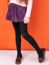 Изображение товара «Набор колготок для девочки (3 шт) «С1820 [черный]» арт 75621» из магазина «Ивановский-Текстиль.РФ»