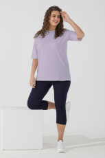 Изображение товара «Женские бриджи из вискозы «Каскад-4 [темно-синий]» арт 82619» из магазина «Ивановский-Текстиль.РФ»