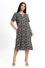 Изображение товара «Женская туника из интерлока «205» арт 85873» из магазина «Ивановский-Текстиль.РФ»