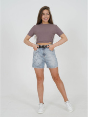 Изображение товара «Кроп-топ из лапши «Афина [кофе]» арт 87718» из магазина «Ивановский-Текстиль.РФ»