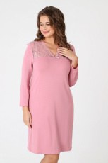 Изображение товара «Женская сорочка из вискозы «Миндаль-1 [сухая роза]» арт 77010» из магазина «Ивановский-Текстиль.РФ»