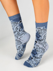 Изображение товара «Набор детских носков (5 пар) «С2147 [джинс]» арт 75521» из магазина «Ивановский-Текстиль.РФ»