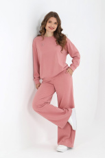 Изображение товара «Женский костюм (джемпер+брюки) из сайкл-флиса «Фортуна [сухая роза]» арт 78164» из магазина «Ивановский-Текстиль.РФ»