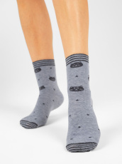 Изображение товара «Набор женских носков (5 пар) «С1293 [серый]» арт 81493» из магазина «Ивановский-Текстиль.РФ»