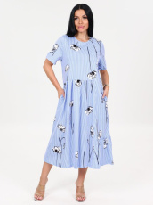 Изображение товара «Женское платье из кулирки «3531пл-105» арт 85254» из магазина «Ивановский-Текстиль.РФ»