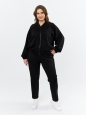 Изображение товара «Женские брюки из скубы «Нео-2 [черный]» арт 88071» из магазина «Ивановский-Текстиль.РФ»