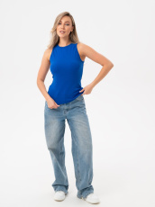 Изображение товара «Женская майка из кулирки «240кш3438 [василек]» арт 84880» из магазина «Ивановский-Текстиль.РФ»