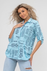 Изображение товара «Женская туника из кулирки «36544» арт 88685» из магазина «Ивановский-Текстиль.РФ»