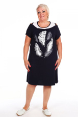 Изображение товара «Женская туника из вискозы «3023» арт 80214» из магазина «Ивановский-Текстиль.РФ»