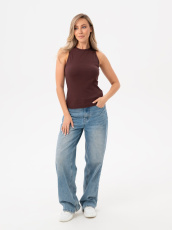 Изображение товара «Женская майка «240кш3438 [коричневый]» арт 84881» из магазина «Ивановский-Текстиль.РФ»