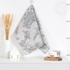 Изображение товара «Кухонное полотенце из рогожки «Жуи» арт 81668» из магазина «Ивановский-Текстиль.РФ»