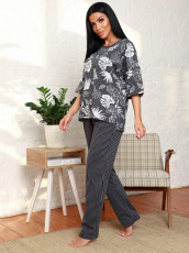 Изображение товара «Женский костюм (футболка+бриджи) «1798/6» арт 86636» из магазина «Ивановский-Текстиль.РФ»