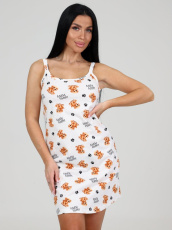 Изображение товара «Женская сорочка из кулирки «3526нс-100» арт 84143» из магазина «Ивановский-Текстиль.РФ»