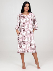 Изображение товара «Женский халат (на молнии) из велсофта «298г» арт 79959» из магазина «Ивановский-Текстиль.РФ»