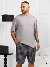 Изображение товара «Мужская футболка из кулирки «Генри-4 [серый]» арт 85682» из магазина «Ивановский-Текстиль.РФ»