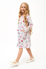 Изображение товара «Платье для девочки из кулирки «Амели» арт 73488» из магазина «Ивановский-Текстиль.РФ»