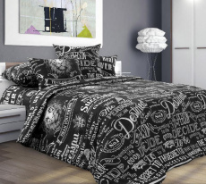 Изображение товара «Постельное бельё из перкаля «Джек» арт 83944» из магазина «Ивановский-Текстиль.РФ»