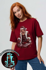 Изображение товара «Женская футболка из кулирки «8585» арт 87176» из магазина «Ивановский-Текстиль.РФ»