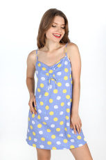 Изображение товара «Женская сорочка из кулирки «Сновидение-1 [сиреневый]» арт 77063» из магазина «Ивановский-Текстиль.РФ»