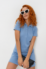 Изображение товара «Женское платье из пике «14413/1» арт 87595» из магазина «Ивановский-Текстиль.РФ»