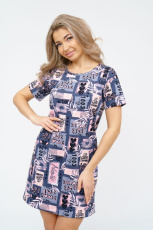 Изображение товара «Женская туника из кулирки «36924» арт 82510» из магазина «Ивановский-Текстиль.РФ»