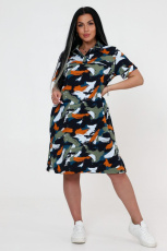 Изображение товара «Женская туника из кулирки «2203т01-101» арт 80120» из магазина «Ивановский-Текстиль.РФ»