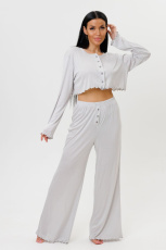 Изображение товара «Женская пижама (футболка+брюки) из компьютерки «2244/2» арт 88151» из магазина «Ивановский-Текстиль.РФ»