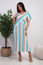 Изображение товара «Женское платье из кулирки «348т» арт 88173» из магазина «Ивановский-Текстиль.РФ»