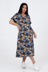 Изображение товара «Женское платье из кулирки «2100пл01-121» арт 80116» из магазина «Ивановский-Текстиль.РФ»