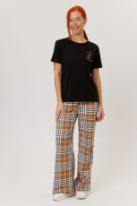 Изображение товара «Женский костюм (футболка+брюки) из кулирки «2260» арт 88893» из магазина «Ивановский-Текстиль.РФ»