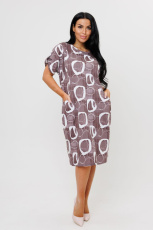 Изображение товара «Женское платье из кулирки «1962» арт 87113» из магазина «Ивановский-Текстиль.РФ»