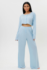 Изображение товара «Женская пижама (футболка+брюки) из компьютерки «2244/3» арт 88150» из магазина «Ивановский-Текстиль.РФ»